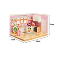 thumbnail image 3 of Childrens Paper Puzzle 3D Model Boys DIY House Craft Learning Kit Toy Early Educational, 3 of 8
