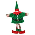 thumbnail image 3 of Funda para botella de vino navideña con sombrero, resistente al desgaste, hecha a mano, con forma de navideño, para decoración de cafeterías Ropa de hombre, 3 of 8