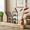 thumbnail image 2 of Home Decoration Items for Living Room, Wooden Showpiece for Home Decor Bedroom, House Warming Gifts, Tabletop Decoration Items, Sweet Home Housewarming Wedding Birthday Gift for Man Woman, 2 of 4