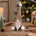 thumbnail image 5 of YingYouFu Christmas Gnome Figurine, Faceless Forest Gnome Doll Ornament, Plush Scandinavian Tomte for Holiday Mantel Shelf Tabletop Decoration, 5 of 7