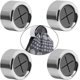 thumbnail image 1 of Juego de 4 clips para toallas Clips para toallas autoadhesivos Soportes para toallas sin perforar Soporte para toallas autoadhesivo para baño, cocina y hogar (4 piezas) Ormromra YQ-1033, 1 of 7