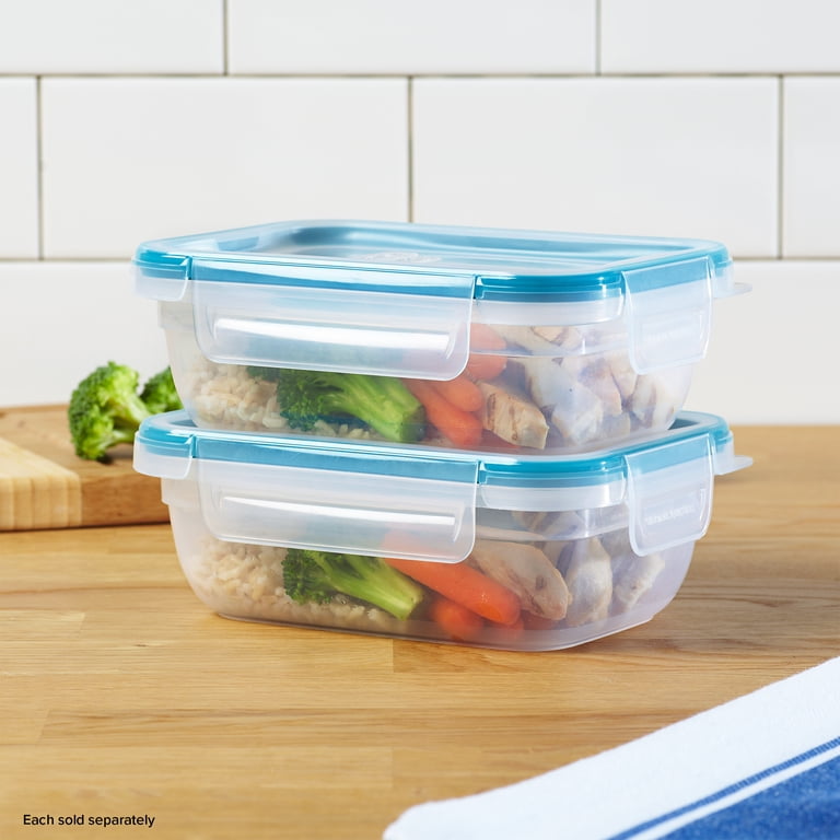 Snapware Rectangular Plastic Food Storage Container with Lids, 1