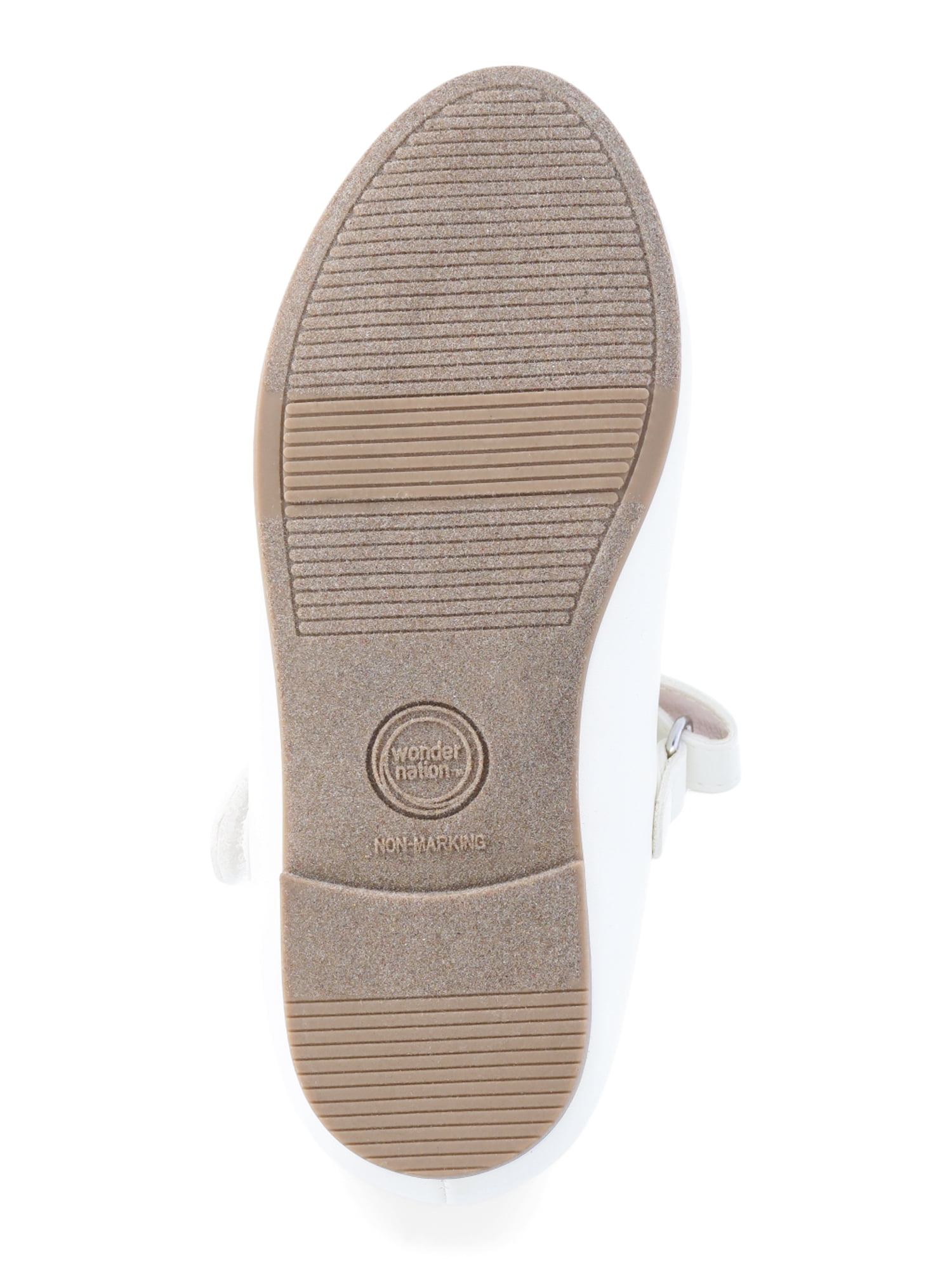 Wonder Nation Toddler Girls Mary Jane Ballet Flower Shoes