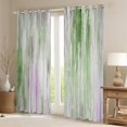 thumbnail image 2 of Castle Fairy Abstract Gradient Stripes Curtains Pack Of 2 (42X84 Each) for Boys Girls,Vintage Aesthetic Curtains Blackout,Geometric Theme Bedroom Curtains,Luxury Bedroom Decor, 2 of 6