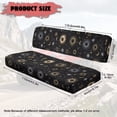 thumbnail image 7 of FKELYI Moon Star Print UTV Seat Cover Waterproof Powersports Seats Covers Anti-Dust Mule Bench Seat Cover Compatible with Mule SX 2017-2023 Interior Decor, 7 of 7