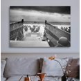 thumbnail image 2 of IDEA4WALL Canvas Print Wall Art - Vintage Photograph of The D-Day Normandy Landings - Rustic Portrait Fine Art for Home Decor - 16"x24", 2 of 4