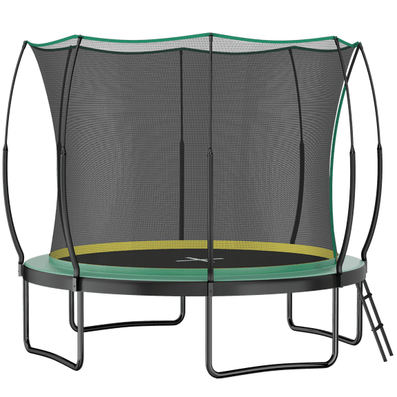 YC 10FT Springfree no Gap Trampoline- Green
