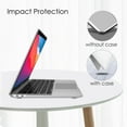 thumbnail image 6 of Protective Case for MacBook Air 13 Inch A2337 (M1) / A2179 / A1932 (2020 2019 2018 Release) - Snap On Hard Shell Cover for New MacBook Air 13 Retina Display with Touch ID, 6 of 9
