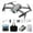 Silver, variant on Fanshiluo Drone with Camera for Adults WiFi FPV Drone With 1080P HD Camera Altitude Hold Mode Foldable RC Drone Quadcopter Circle Fly,Route Fly,Altitude Hold,Headless Mode