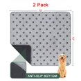 thumbnail image 2 of Almohadillas para orinar reutilizables y lavables JERIA, 72 x 72 cm, para perros, paquete de 2, 2 of 6