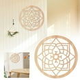 thumbnail image 1 of Exquisitos Adornos De Madera Para Colgar En La Pared Del Hogar Finos Grabados Huecos Para Salones Y Dormitorios Decoraciones Únicas Para Paredes Interiores, 1 of 5