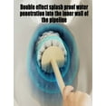 thumbnail image 2 of Gmogad Toilet Brush, Toilet Brush and Holder Set Bathroom Accessories, Toilet Scrubber with Clean Brush, Cleaning Supplies Toilet Bowl Cleaner Brush for Deep Cleaning, Beige, 2 of 7