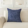 thumbnail image 3 of Venta al por mayor de fundas de almohada de felpa, fundas de almohada de rayas rectas, fundas de almohada nórdicas Sandstorm para sala de estar y oficina, 3 of 5