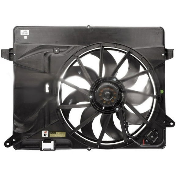 Auxiliary Fan Assembly - Compatible with 2014 - 2021 Buick Encore 2015 2016 2017 2018 2019 2020