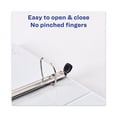 thumbnail image 5 of "Framed View Heavy-Duty Binders, 3 Rings, 2"" Capacity, 11 X 8.5, Black | Bundle of 5 Each", 5 of 7