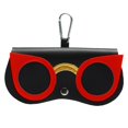 thumbnail image 1 of Boîte de Lunettes de Soleil Portable pour Femmes en Cuir PU Protection Rangement Lunettes de Soleil Mignonnes, 1 of 8