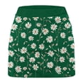 thumbnail image 5 of LEBONYARD Women's Seam-Free Comfort Yoga Skort,Women Solid Color Bottom Pants Floral Skirt Medium Waist Skirt Pants Sports Shorts Bottom Skirt Green S, 5 of 5