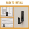 thumbnail image 2 of 2pcs Wall Holder for Keyboard Acrylic Keyboard Wall Hanger Keyboard Wall Mount Storage Organizer, 2 of 8