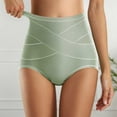 thumbnail image 2 of Women's High Waisted Seamless Panties Shaping Thong Shapewear Comfortable Underwear for Everyday Wear, 2 of 6