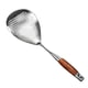thumbnail image 5 of Espumadera ranurada BLESIY colador de alimentos para drenar cocción de bolas de hervida mango color madera, 5 of 8