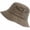 Khaki, variant on Slccxzc Vintage Washed Cotton Bucket Hat, Wide Brim Sun Cap for Outdoor Hiking