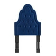 thumbnail image 4 of Modway Augustine Tufted Performance Velvet Twin Headboard in Navy, 4 of 8