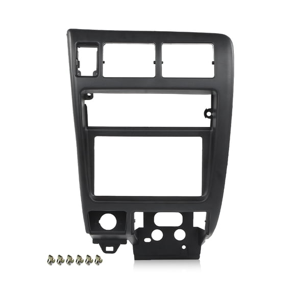 Center Dash Climate Control Radio Bezel Trim fit for Toyota Tacoma 1998-2004 Black Dashboard Panel