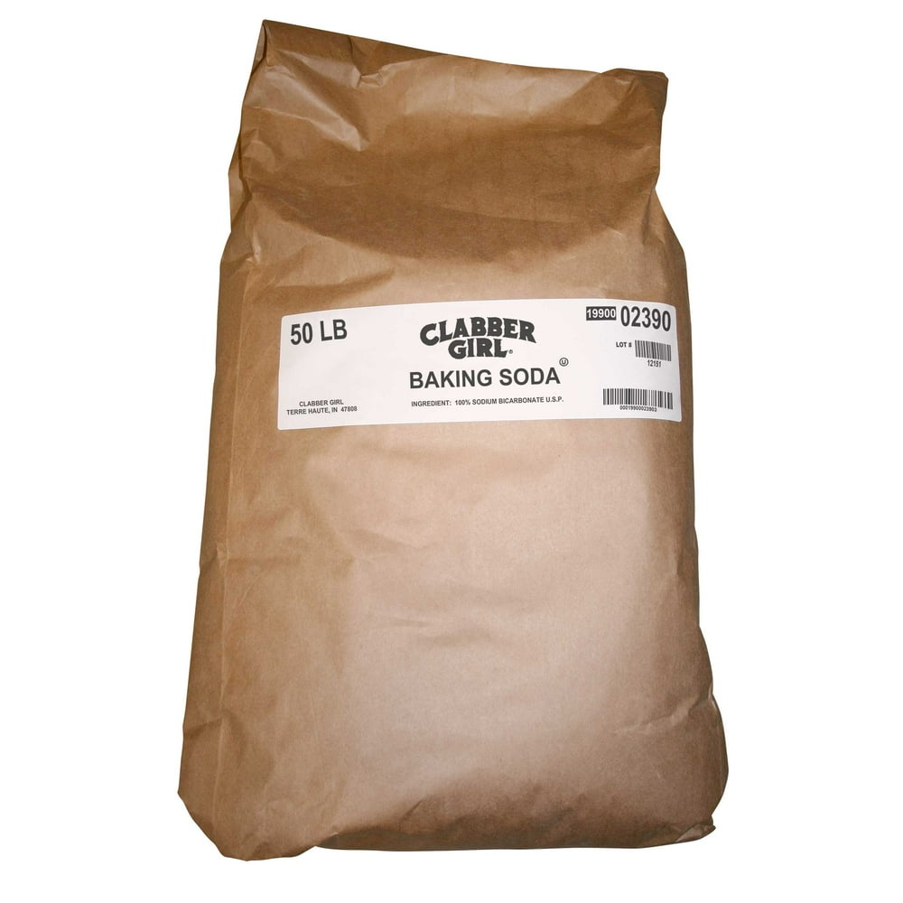 Clabber Girl Baking Soda, 50 Pound 1 each.