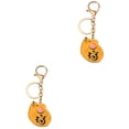 thumbnail image 2 of 2pcs Year of the Rat Keychains Key Holder Exquisite Key Ring Key Decoration Small Gift for Men Women (Yellow Rat), 2 of 6