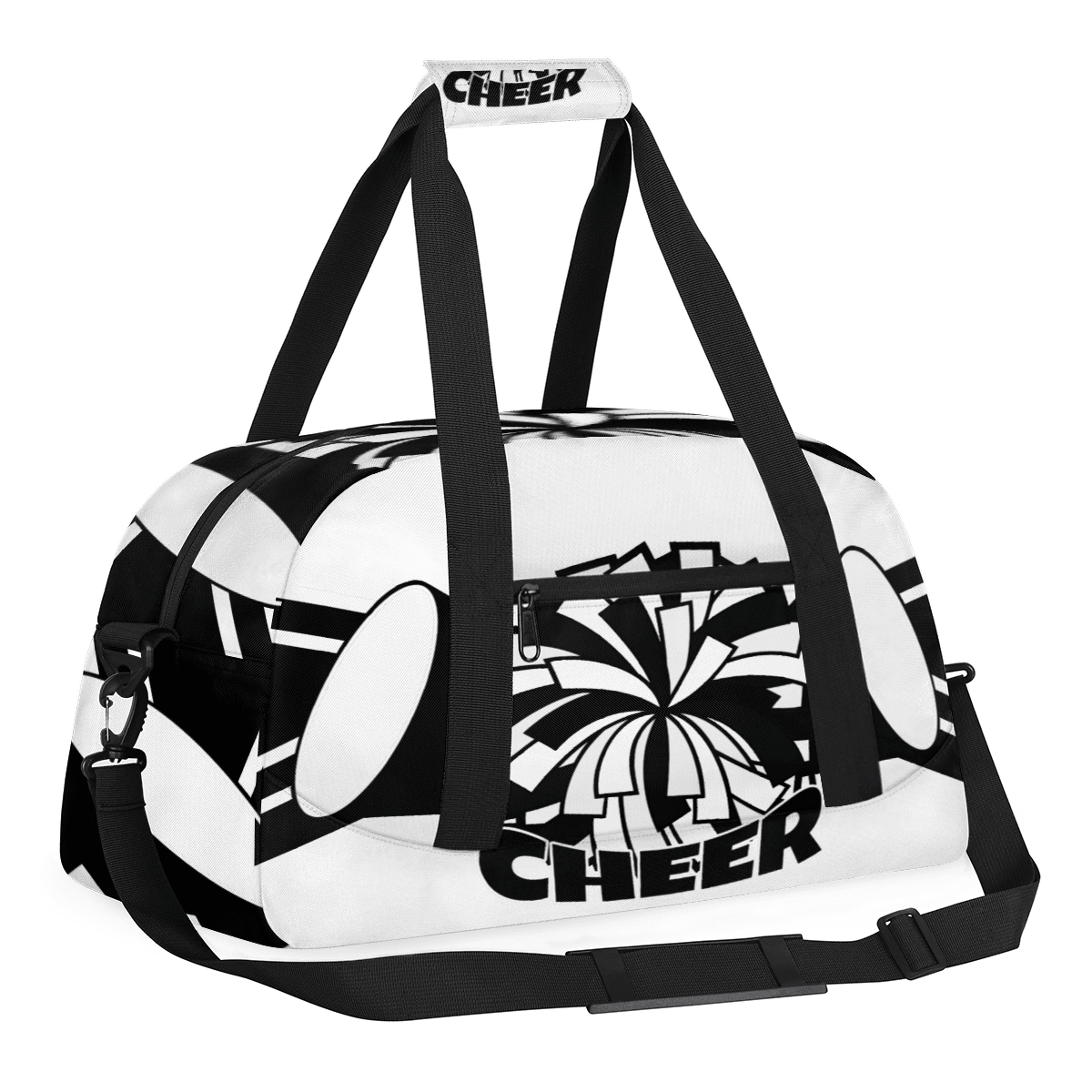 Herdesigns Sports Duffle Bags Travel Duffle Bag Gym Bag Cheerleading Weekender Travel Bag Waterproof Overnight Bag Carry On Travel Tote Bag Dance Bags