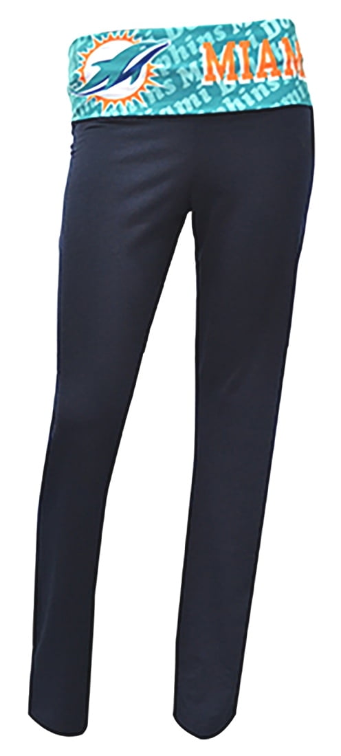 Miami Dolphins Women's NFL "Cameo" Spandex Knit Pants by Concept Sports