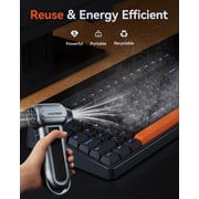 WOLFBOX Electric Air Duster,150000 RPM Super Power Cordless Compressed Air Duster Mini Blower for Keyboard,PC,Home Cleaning Outdoor,Car Cleaning,Black