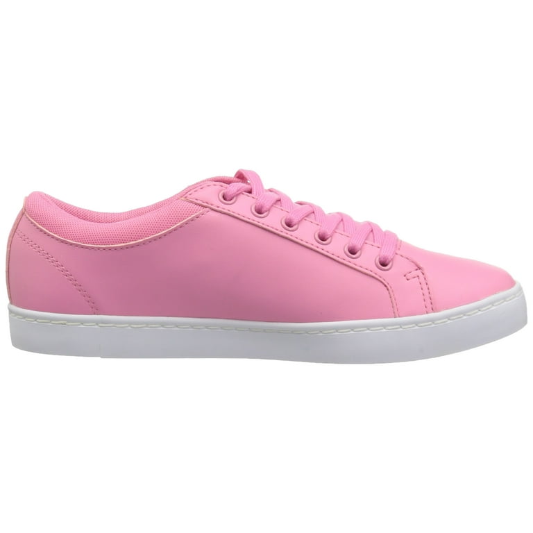 Lacoste Straightset Lace 1 Caj Sneakers Pink White - Walmart.com