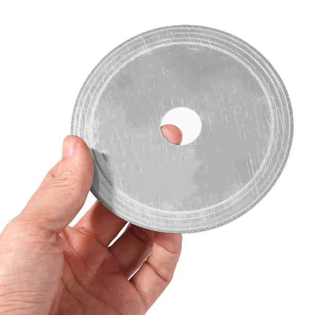 Hoja de sierra de diamante Herramientas de corte de dientes inclinados para piedra ágata Jade (110 mm) Likrtyny Piezas de repuesto para herramientas