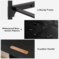 thumbnail image 5 of BGTREND 5 Tier Shoe Rack with Covers Shoe Storage Organizer Holds 20 Pairs for Closet Entryway Hallway, Black, 5 of 8
