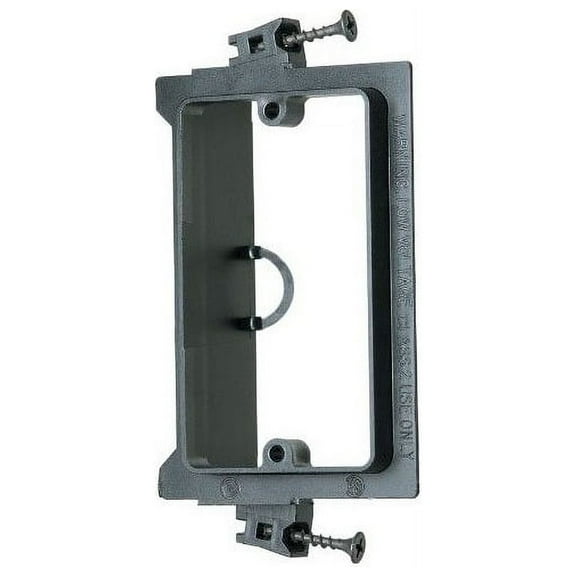 Arlington LVS1 Screw On Single Gang Low Voltage Mounting Bracket for CAT5 Cables