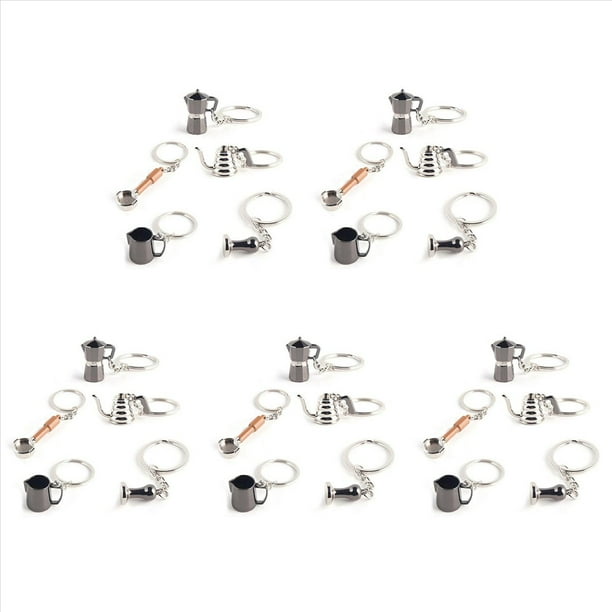 25 Piezas Café Sabotaje Espresso Portafiltro Moka Jarra Portátil Accesorios de Café Regalo