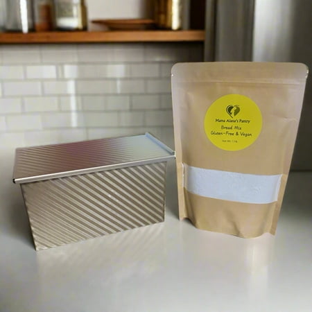 Gluten-Free Vegan Bread Mix and Pan Combo Gluten-Free Vegan Bread Mix and Pan Combo