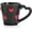 Black, variant on Pekkaxy Ceramic Coffee Mug - 8.5 Oz Elegant 3D Heart Embossed Tea Cups for Latte, Hot Tea, Cappuccino, Milk - Microwave & Dishwasher Safe Cup for Lover Mom Birthday Christmas Valentine's Day Gifts