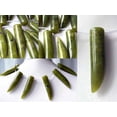 thumbnail image 7 of Serpentine 'Dragon Claw' Pendant Bead Strand |12 Beads | 58x14mm |, 7 of 7