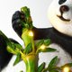 thumbnail image 5 of Estatua Panda Con Solar Jardín Resina para Mamá Abuela (sentada), 5 of 6