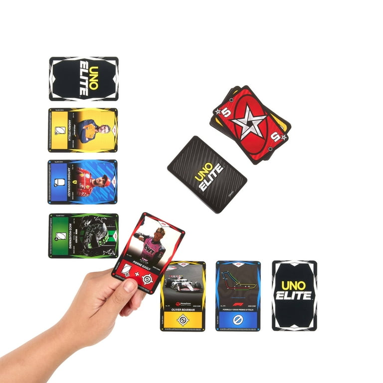 uno elite rare cards Mattel Games Formula 1 Booster Set 2 Pack with 60 Elite Action Cards, 2025 Core Edition : Toys & Games Colors and decorations may vary. Hot take: UNO Elite is