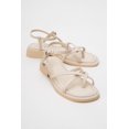 thumbnail image 1 of Antas - Sandalias de piel beige para mujer beige 24 CM, 1 of 4