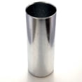 thumbnail image 4 of Grenade Rouge 1100-2 Vase Cylindre Doré 9 Po, Argent, 4 of 4