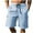 Light Blue, variant on AHTJRT Men's Linen Cargo Shorts Lightweight Breathable Drawstring Waistband Straight Leg Summer Shorts Navy 2XL