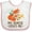 White and Pink, variant on Inktastic Auntie Loves Me Woodland Fox Boys or Girls Baby Bib
