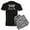 With Gray Camo Pant, variant on - HOW TO PICK UP CHICKS Men's Dark Pajamas - Men's Dark Loose Fit Cotton Pajama Set