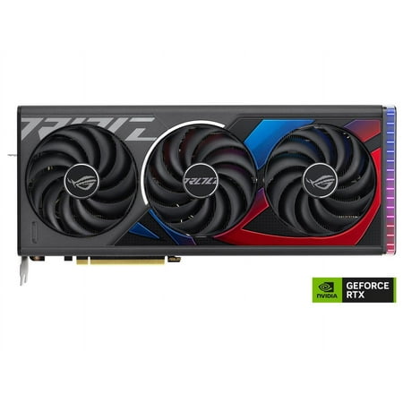 ASUS -  ROG Strix NVIDIA GeForce RTX 4070 Ti SUPER Overclock 16GB GDDR6X PCI Express 4.0 Graphics Card - Black