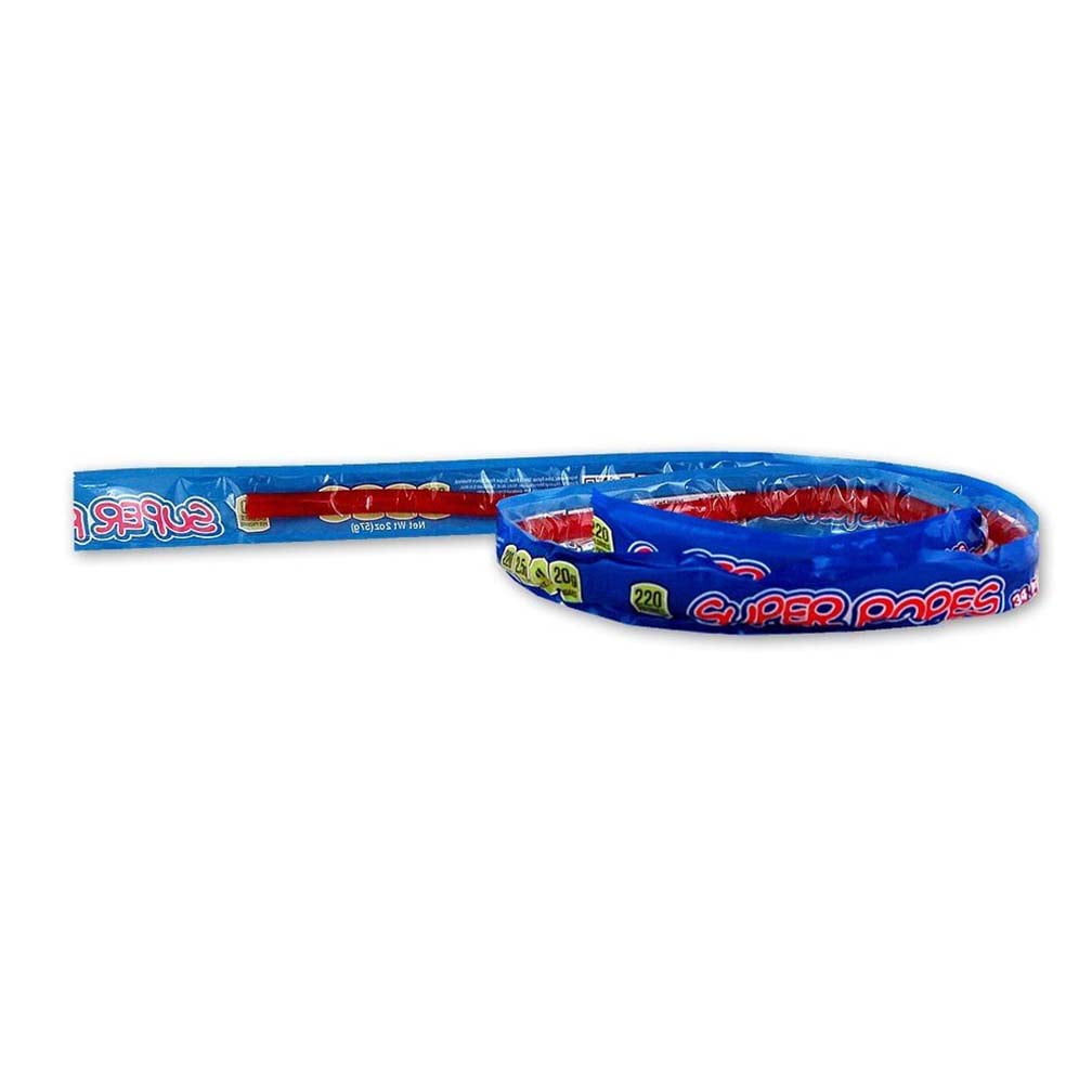 RED VINES Super Ropes Licorice Candy, 2 oz, 15 Pack