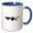 Blue/White, variant on 3drose, Ega, 11oz Mug